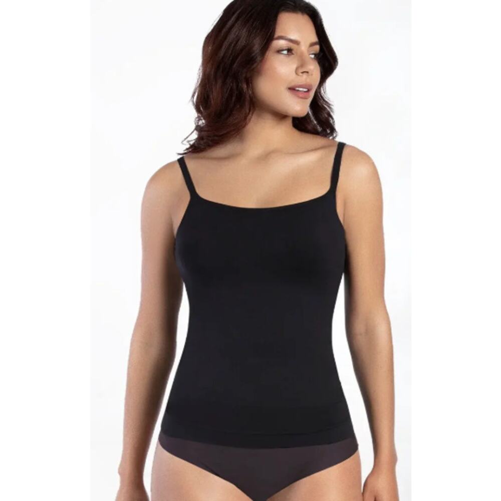 Shapermint Curveez XL Black Incredibly Slimming Cami Tank Top Compression